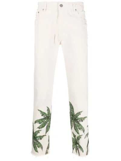 PALM ANGELS PALM ANGELS BULL PALMS DENIM COTTON JEANS