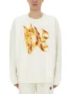 Palm Angels Burning Sweatshirt