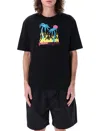 Palm Angels Burning Oasis Slim Fit Graphic T-shirt