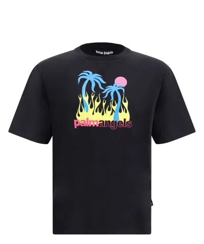 PALM ANGELS BURNING OASI T-SHIRT