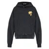 Palm Angels Sweatshirt In Gold Tone/black