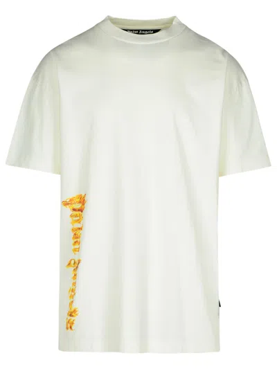 Palm Angels T-shirt In White