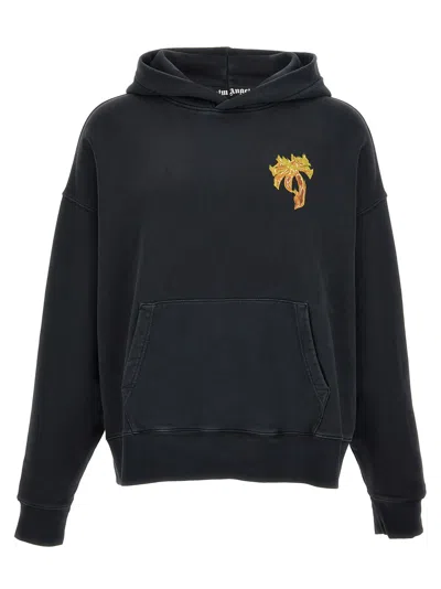 PALM ANGELS BURNING PALM HOODIE
