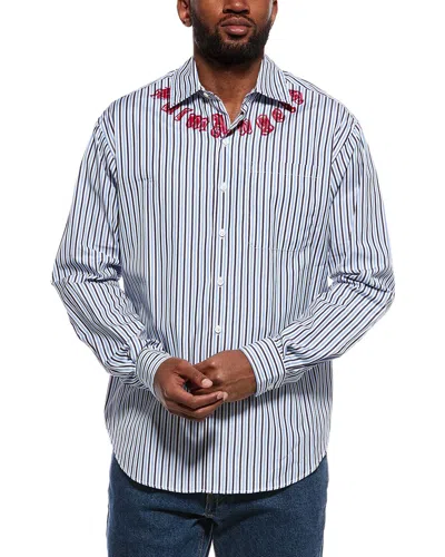 Palm Angels Button Shirt In White