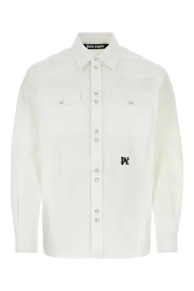 Palm Angels Camicia-52 Nd  Male In White