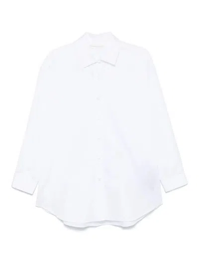 PALM ANGELS MONOGRAM-EMBROIDERED LOOSE SHIRT