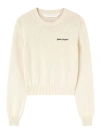 Palm Angels Sweaters In Beige