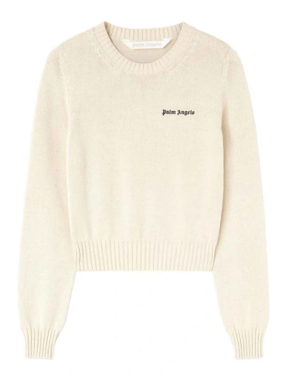 PALM ANGELS CAMISETA - BEIS
