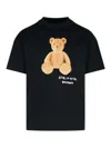 Palm Angels Bear In Mind Reg Tee In Black
