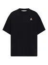 Palm Angels T-shirt With A Distinctive Teddy Bear Motif In Black