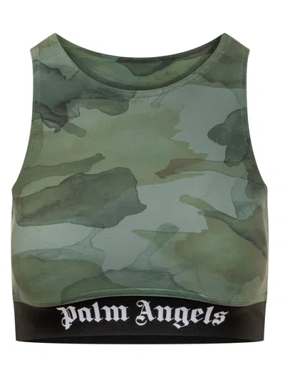 PALM ANGELS CAMO TOP