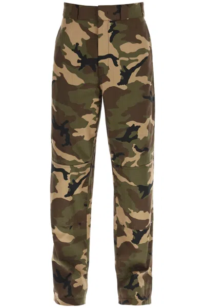 Palm Angels Camouflage Printed Pants In Multi-colored