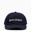 Palm Angels Logo Baseball Cap In Black