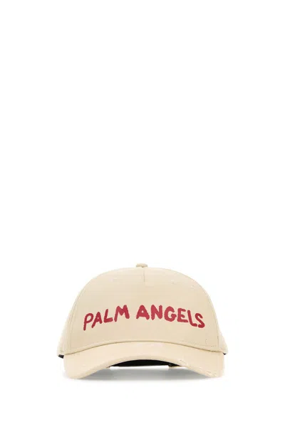Palm Angels Logo In Whitered