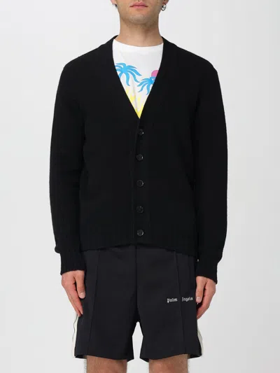 PALM ANGELS CARDIGAN PALM ANGELS MEN COLOR BLACK,G73985002