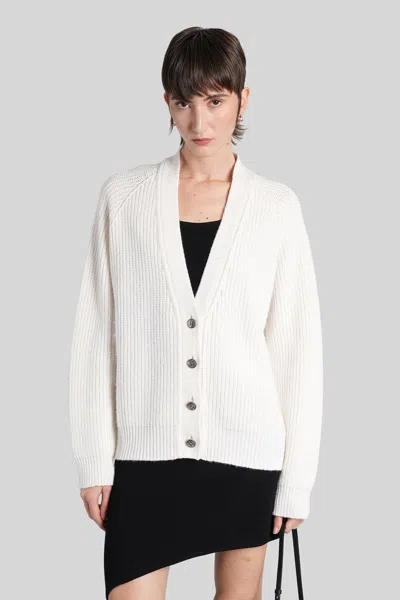 Palm Angels Cardigan In White