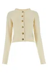 Palm Angels Logo Intarsia-knit Wool-blend Cardigan