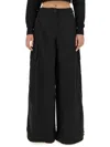 Palm Angels Parachute Pants In Black