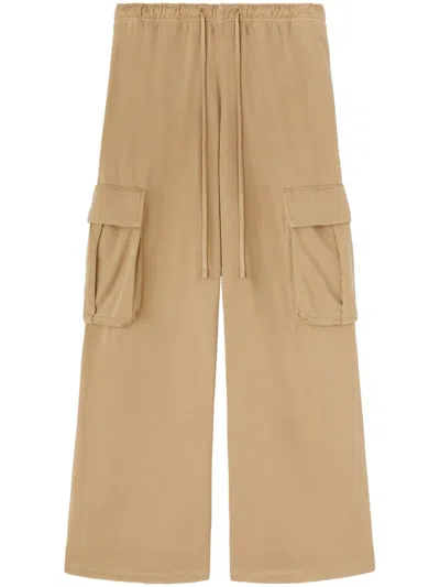 PALM ANGELS CARGO-POCKETS SWEATPANTS
