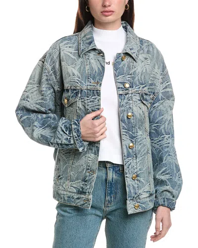 Palm Angels Casual Jacket In Blue