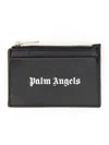 Palm Angels Men Caviar Card Holder In Black