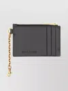 Palm Angels Chain Detail Gold Finish Card Holder
