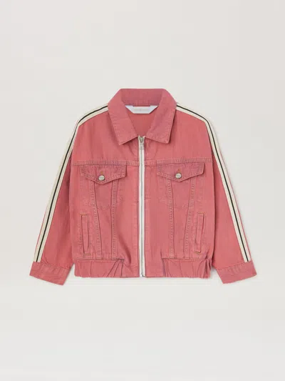 Palm Angels Kids' Chambray Track Jacket