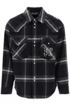 PALM ANGELS PALM ANGELS CHECK FLANNEL OVERSHIRT MEN