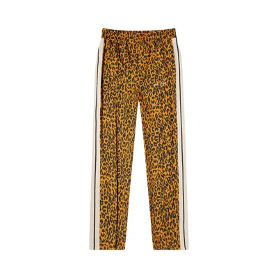 Pre-owned Palm Angels Cheetah Track Pants 'orange/black'