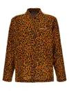 Palm Angels Cheetah Track Shirt And Blouse Multicolor