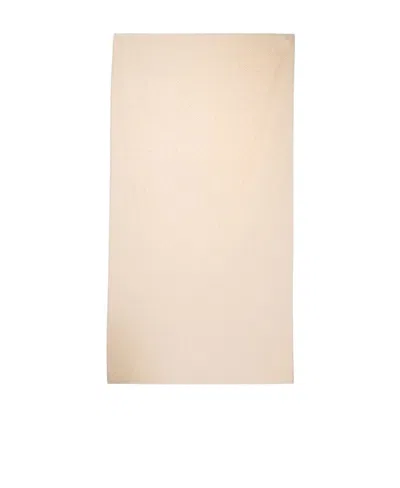 Palm Angels Chevron Pattern Beach Towel In Nude