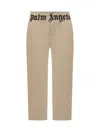 Palm Angels Chino Pants With Logo Branding