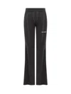 Palm Angels Class Logo Fit Trousers In Black