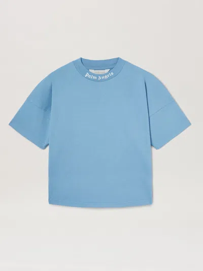 Palm Angels Kids' Classic And Overlogo T-shirt