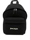 Palm Angels Versatile Backpack Featuring Adjustable Elements In Black