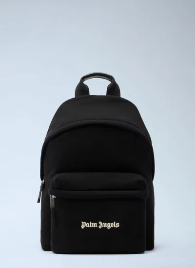 Palm Angels Classic Logo Backpack In Black