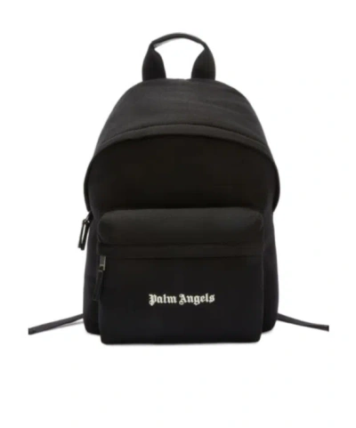 Palm Angels Classic Logo Backpack In Black