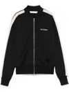 Palm Angels Classic Logo-print Track Bomber Jacket In Black