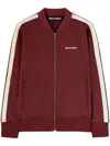 Palm Angels Long-sleeved Sports Jacket In Red