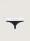 Palm Angels Classic Logo Brazilian Panties In Black