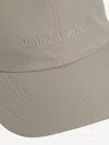 Palm Angels Classic Logo Cap In Beige