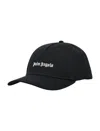 Palm Angels Embroidered Logo Cap In Black
