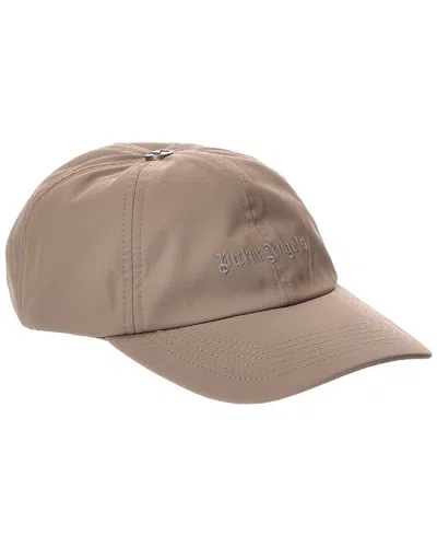 Palm Angels Classic Logo Cap In Brown