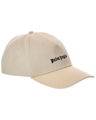 Palm Angels Classic Logo Cap In Neutral