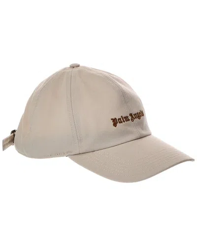 Palm Angels Classic Logo Cap In Neutral