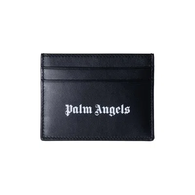 Pre-owned Palm Angels Classic Logo Cardholder 'black' | Men's Size Onesize