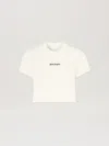 Palm Angels Classic Logo Cropped Baby T-shirt