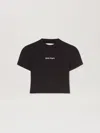 Palm Angels Classic Logo Cropped Baby T-shirt