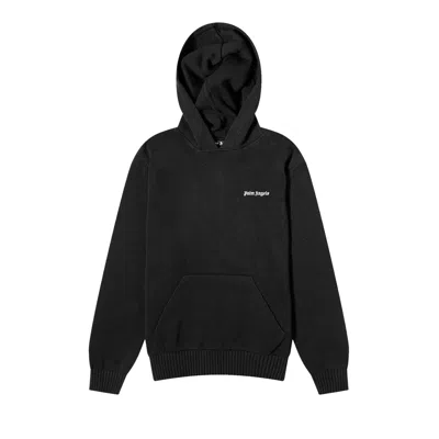 Pre-owned Palm Angels Classic Logo Hoodie 'black/off White' | Men's Size Xs