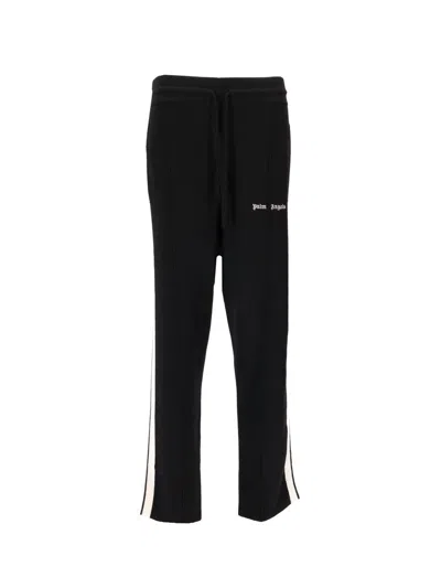 Palm Angels Classic Logo Knit Track Pants Black - Of